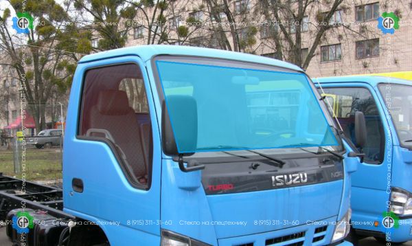 Стекло лобовое для ISUZU NQR 71,75 / Elf Cabover Track (Wide) NPR 94 Размер 1830*795 (2000 год)