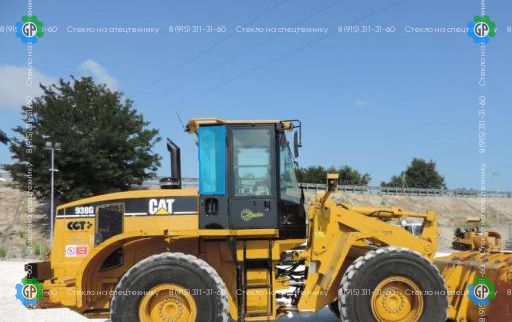 Стекло заднее правое (закаленное) для Caterpillar 938G