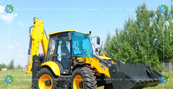 Стекло лобовое верхние (триплекс) для Tarsus 888, ЕлАЗ BL888