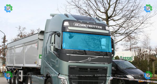 Стекло лобовое для Volvo FH 14-16 Supernova (камера) (без полосы) Размер 2353*843 (2013 год)