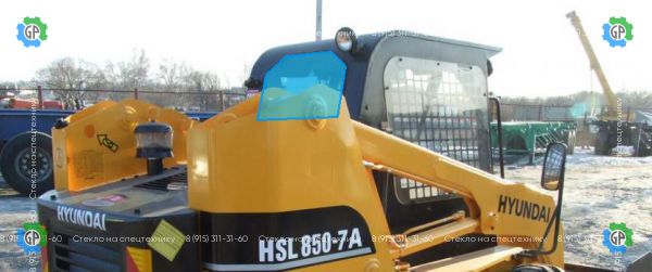 Стекло заднее (закаленное) для Hyundai HSL850-7a