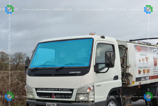 Стекло лобовое для Mitsubishi Canter Wide Truck Размеры 1800*730 (1985 год)