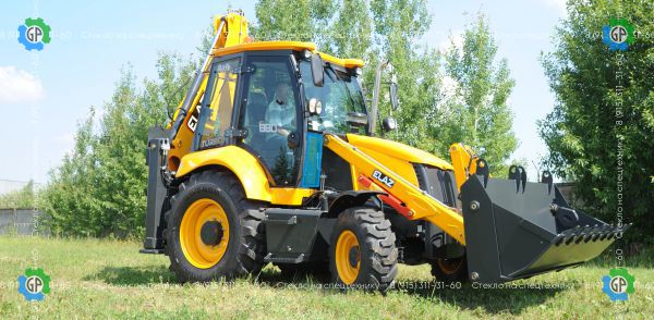 Стекло лобовое нижнее правое (триплекс) для Tarsus 880, 880 plus, ЕлАЗ BL880