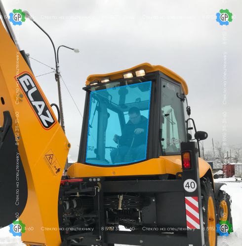 Стекло заднее (без обогрева) (закаленное) для Tarsus 880, 880 plus, ЕлАЗ BL880