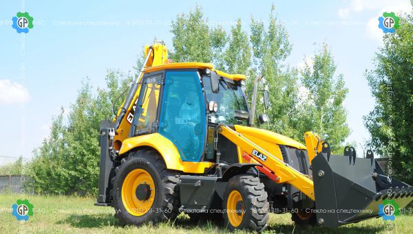 Стекло дверное правое (закаленное) для Tarsus 880, 880 plus, ЕлАЗ BL880