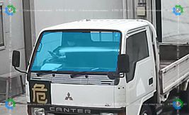 Стекло лобовое для Mitsubishi Canter Truck Standart Body Размеры 1540*720 (1993-2002 год)