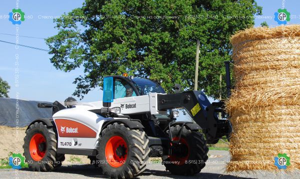 Стекло кузовное правое заднее (закаленное) для Bobcat TL360, TL470