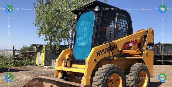 Стекло лобовое (триплекс) (оригинальный номер 71s7-00360) для Hyundai HSL650-7a, HSL850-7a
