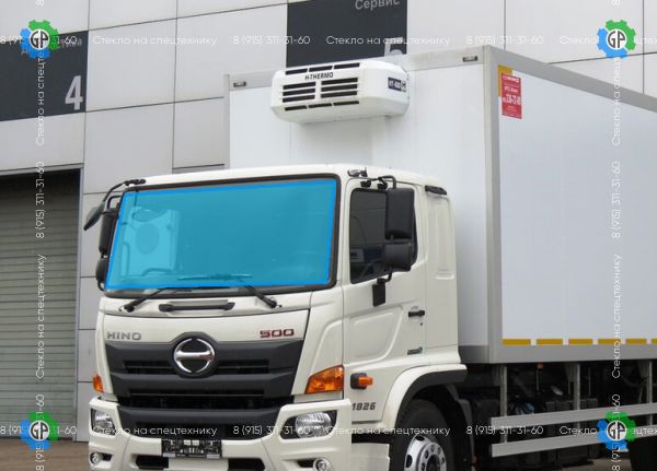 Лобовое стекло для HINO 500 Y77 7-тн 2D Truck (11-) / Ranger FD1 / Y77 Wide 7-тн RHD 2D Truck (01-) (широкий) Размер 2110*850 (2011 год)