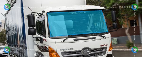 Лобовое стекло для HINO 500 Y70 / Ranger Cabover Standart Body Truck (узкий) Размер 1920*850 (2001 год)