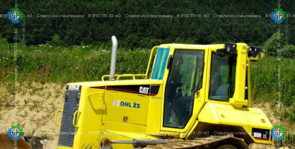 Стекло лобовое (закаленное) для Caterpillar D6NXL