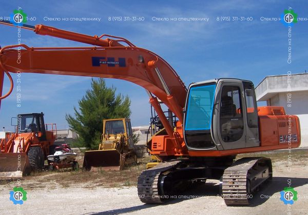 Лобовое верхнее (закаленное) для Fiat-Hitachi EX165-5, EX255-5, EX355-5