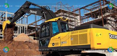 Стекло кузовное заднее левое (закаленное) для John Deere 200G LC, 240G LC, 260G LC, 300G LC, 330G LC, 360G LC