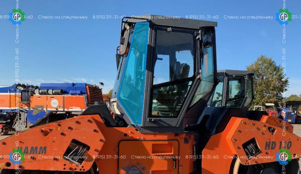 Стекло лобовое левое (закаленное) для Hamm HD 110, HD 90