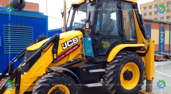 332/F4945, Стекло лобовое левое для JCB 3CX (индийская сборка) (2015 год), 4CX (индийская сборка) (2015 год)