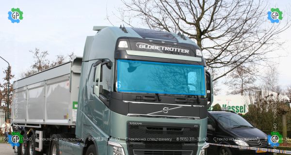 Стекло лобовое для Volvo FH 14-16 Supernova (без полосы) Размер 2353*843 (2013 год)