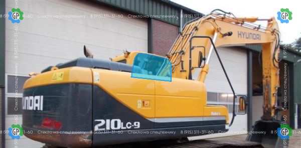 Стекло правое кузовное возле стрелы (закаленное) 71q6-02731 для Hyundai Robex 210LC-9 (2011 год), Robex 260LC-9 (2011 год), Robex 290LC-9 (2011 год), Robex 300LC-9 (2011 год), Robex 330LC-9 (2011 год), Robex 450LC-9 (2011 год), Robex 480LC-9 (2011 год)