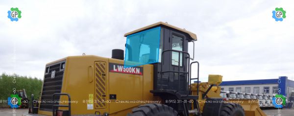 Стекло заднее (закаленное) для XCMG LW500KN