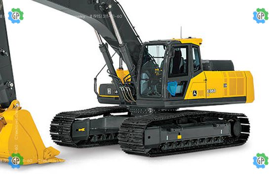 Стекло дверное левое нижнее (закаленное) для John Deere 200D LC, 240D LC, 260D LC, 300D LC, 330D LC