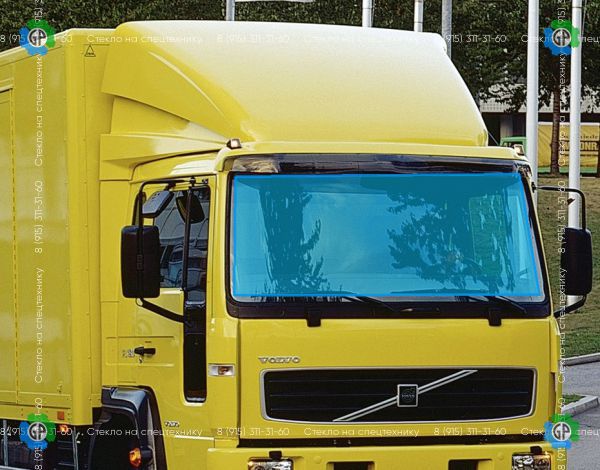 Стекло лобовое для Volvo FL6 / FL408 Размер 1989*804 (1986 год)