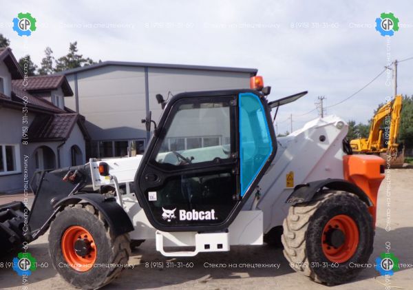 Стекло кузовное заднее левое (закаленное) для Bobcat T3571, T3571L