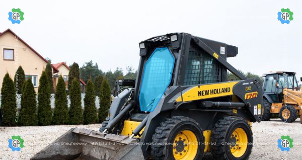 Стекло лобовое (закаленное) 86547915 для New Holland LS170