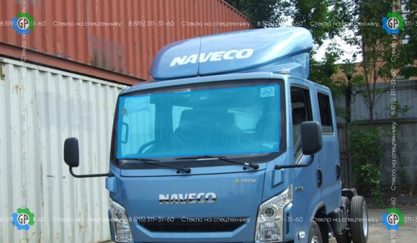 Стекло лобовое для Naveco C300 Размер 1755*800 (2013 год)