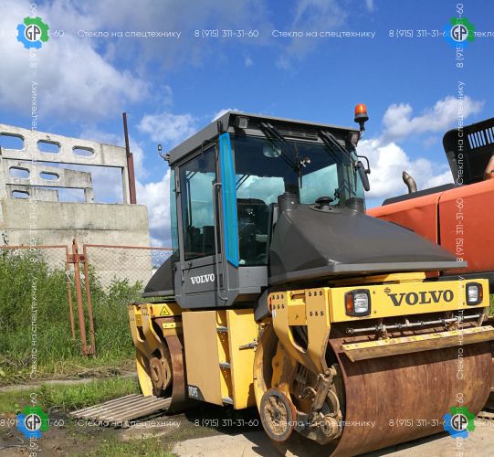Стекло лобовое правое (закаленное) для Volvo DD95