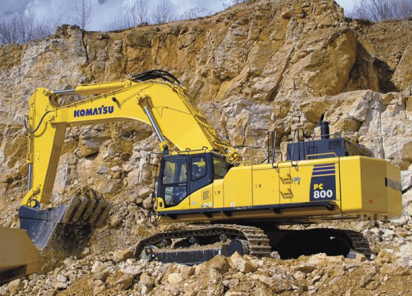 Гусеничный экскаватор Komatsu PC800-7