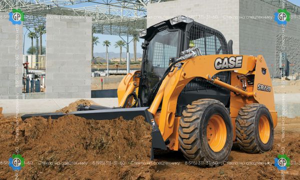 Колёсный мини-погрузчик CASE SR220 (2009 год)