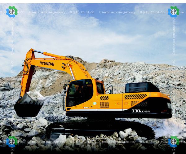 Гусеничный экскаватор Hyundai Robex 330LC-9 (2011 год)