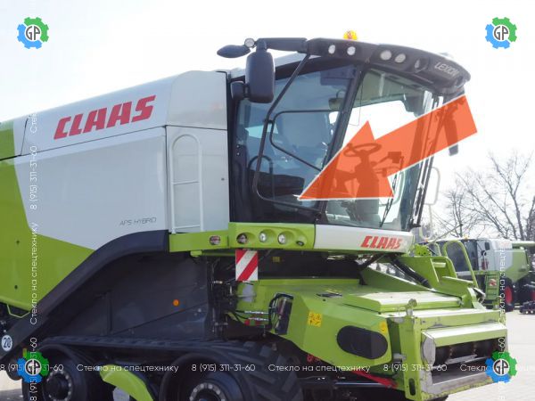 Стекло двери правой CLAAS LEXION для CLAAS JAGUAR, LEXION, TUCANO