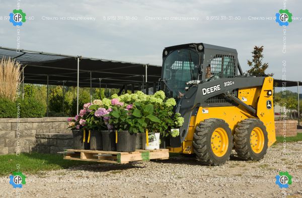 Колёсный мини-погрузчик John Deere 312G