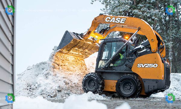 Колёсный мини-погрузчик CASE SV250 (2009 год)