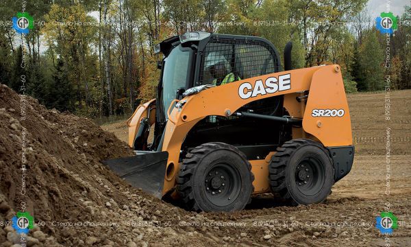 Колёсный мини-погрузчик CASE SR200 (2009 год)