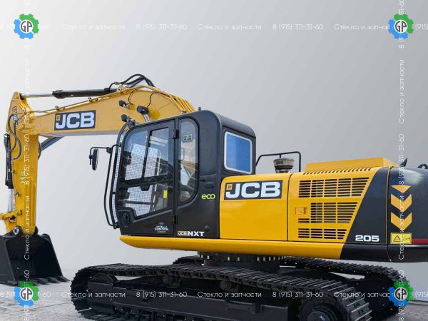 Заднее стекло для JCB JS205 для JCB JS205LC (индийская сборка) (2017 год)