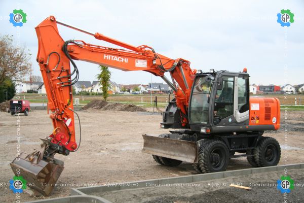 Колёсный экскаватор Hitachi Zaxis 225W (2003 год)