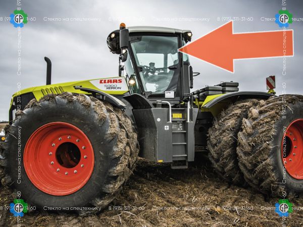 0005656331, Стекло левой двери CLAAS для CLAAS XERION 4500, XERION 5000