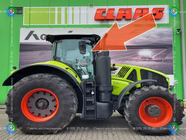 0021531213, Стекло двери правой для CLAAS AXION 930