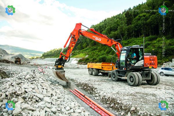 Колёсный экскаватор Hitachi Zaxis 140W-5