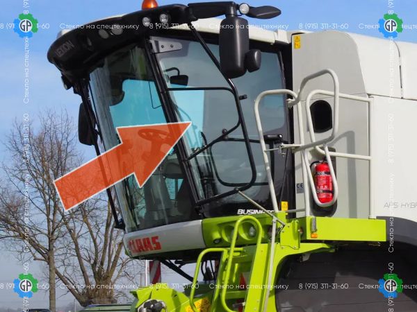 Стекло левой двери CLAAS для CLAAS JAGUAR, LEXION, TUCANO