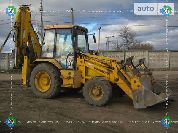 Экскаватор-погрузчик Komatsu WB97R-2 (1997 год)