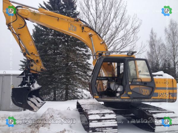 Гусеничный экскаватор JCB JS 160 (1997 год)