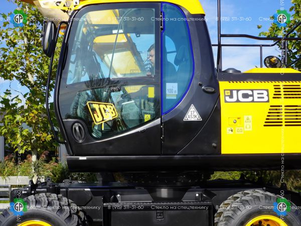 Стекло кузовное заднее левое (закаленное) 827/80219 82780219 для JCB JS 160 (2010 год), JS 180 (2010 год), JS 200 (2010 год), JS 220 (2010 год), JS 330 (2010 год)