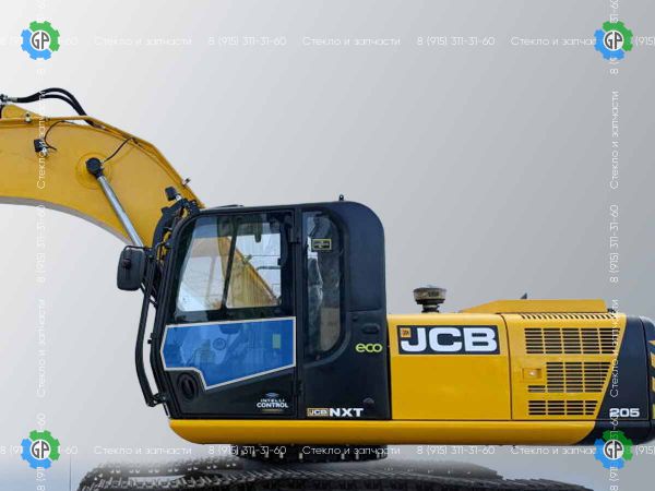 333/J7109, Стекло двери для JCB 205 для JCB JS 205LC (2017 год)