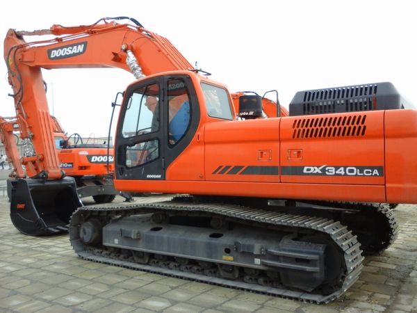 Гусеничный экскаватор Doosan DX340LCA