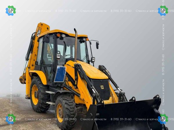 332F4950, Стекло лобовое правое для JCB 3CX для JCB 3CX (индийская сборка) (2015 год)