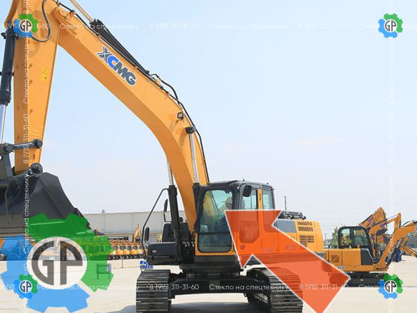 Стекло лобовое Верхнее XCMG 210WB для XCMG XE 210WB, XE 225E