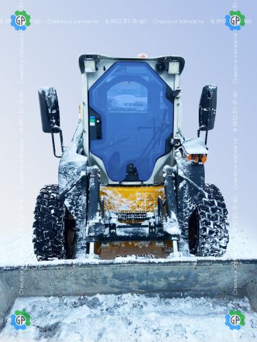 Стекло ветровое триплекс для LiuGong 385B, liugong 385b (rops-fops)