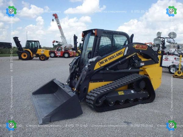 Гусеничный мини-погрузчик New Holland L232 (2009 год)